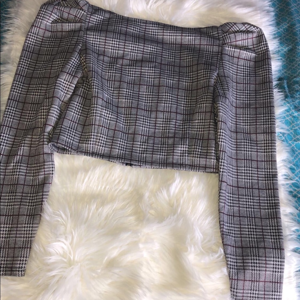 Plaid top π - Picture 4 of 5